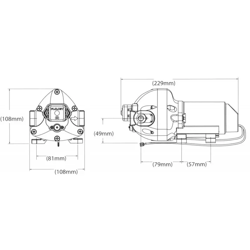 AUTOCLAVE FLOJET 11LT. 24V. 40PSI - 1635263 - FLOJET