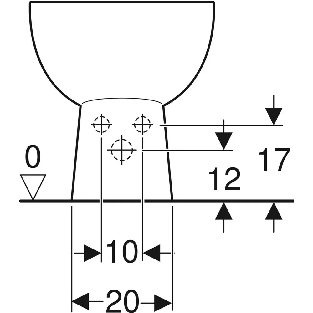 Bidet "Colibri" Monoforo