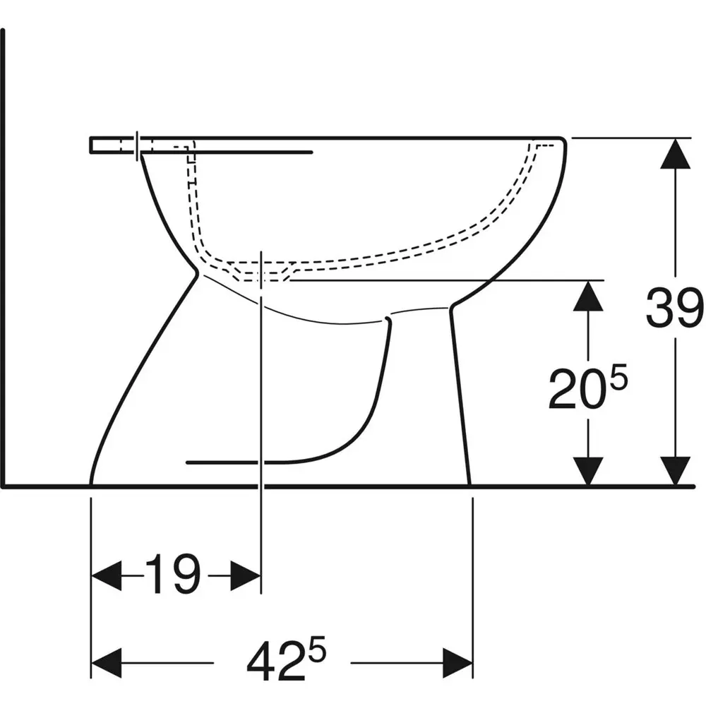 Bidet "Colibri" Monoforo