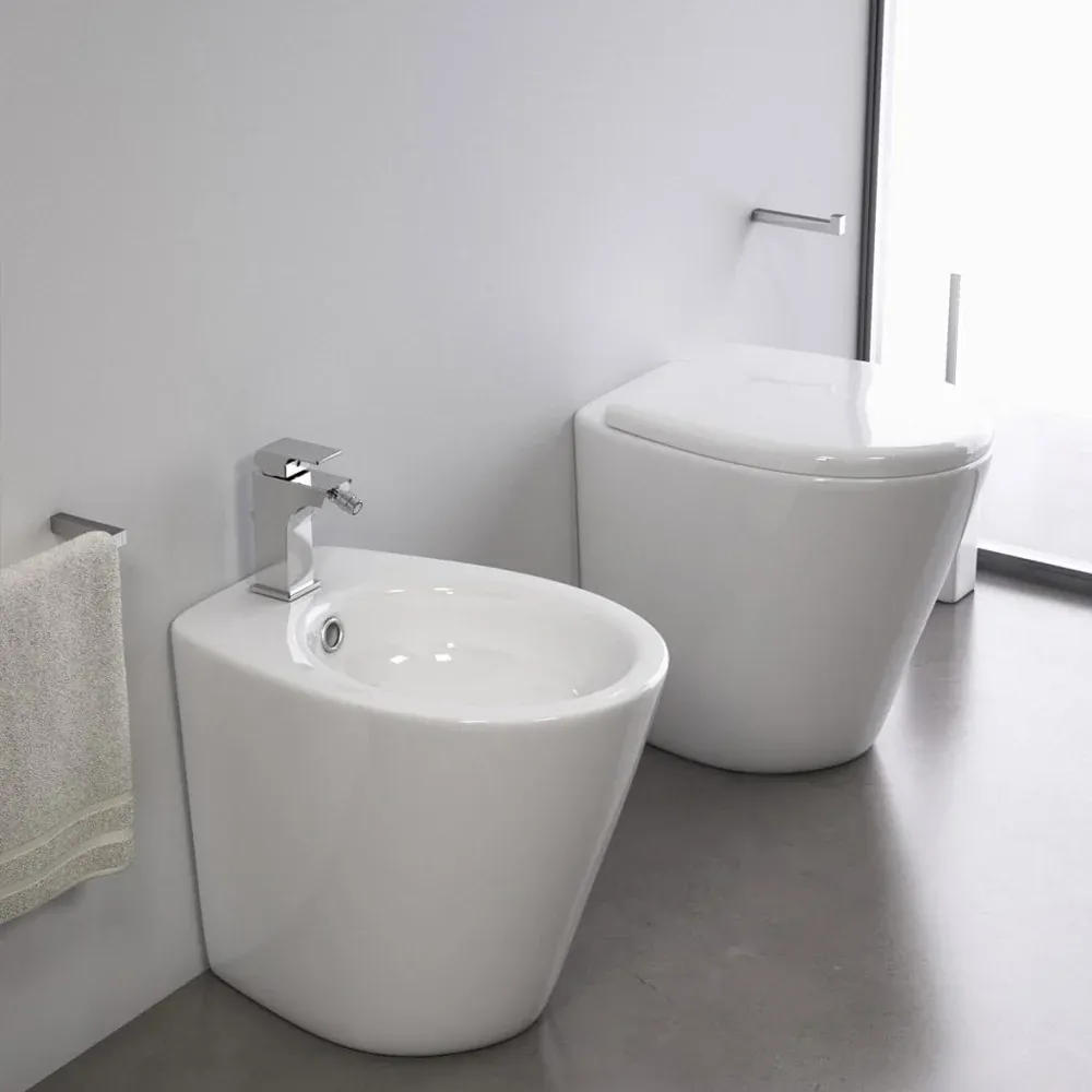 Bidet Filo Muro "Perla" Monoforo