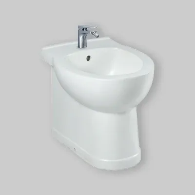 Bidet Filo Muro Vogh Bianco Opaco Monoforo