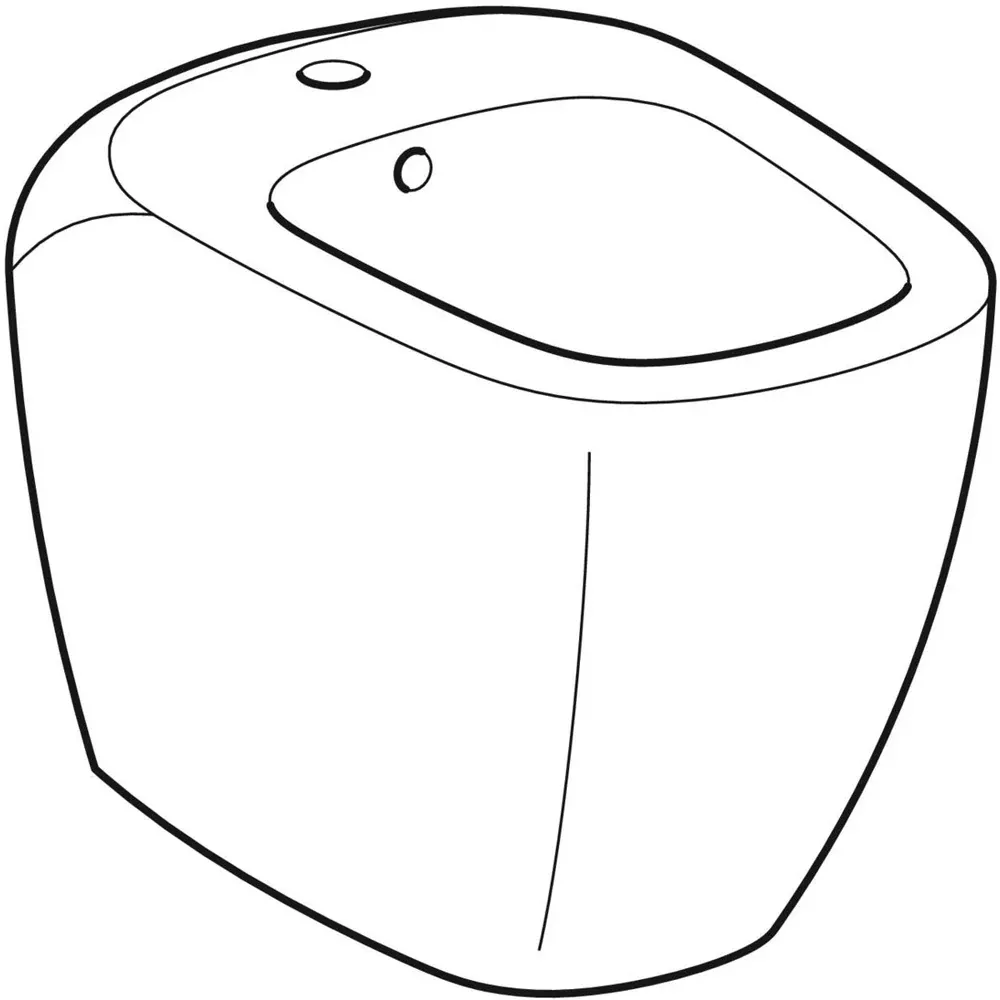 Bidet Filo Parete "Citterio" Monoforo