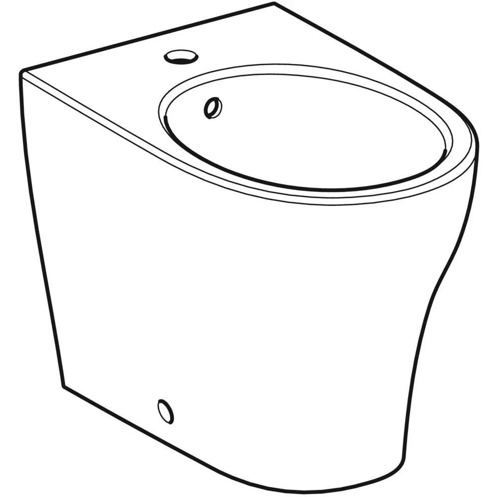 Bidet Filo Parete "Selnova Premium" Monoforo