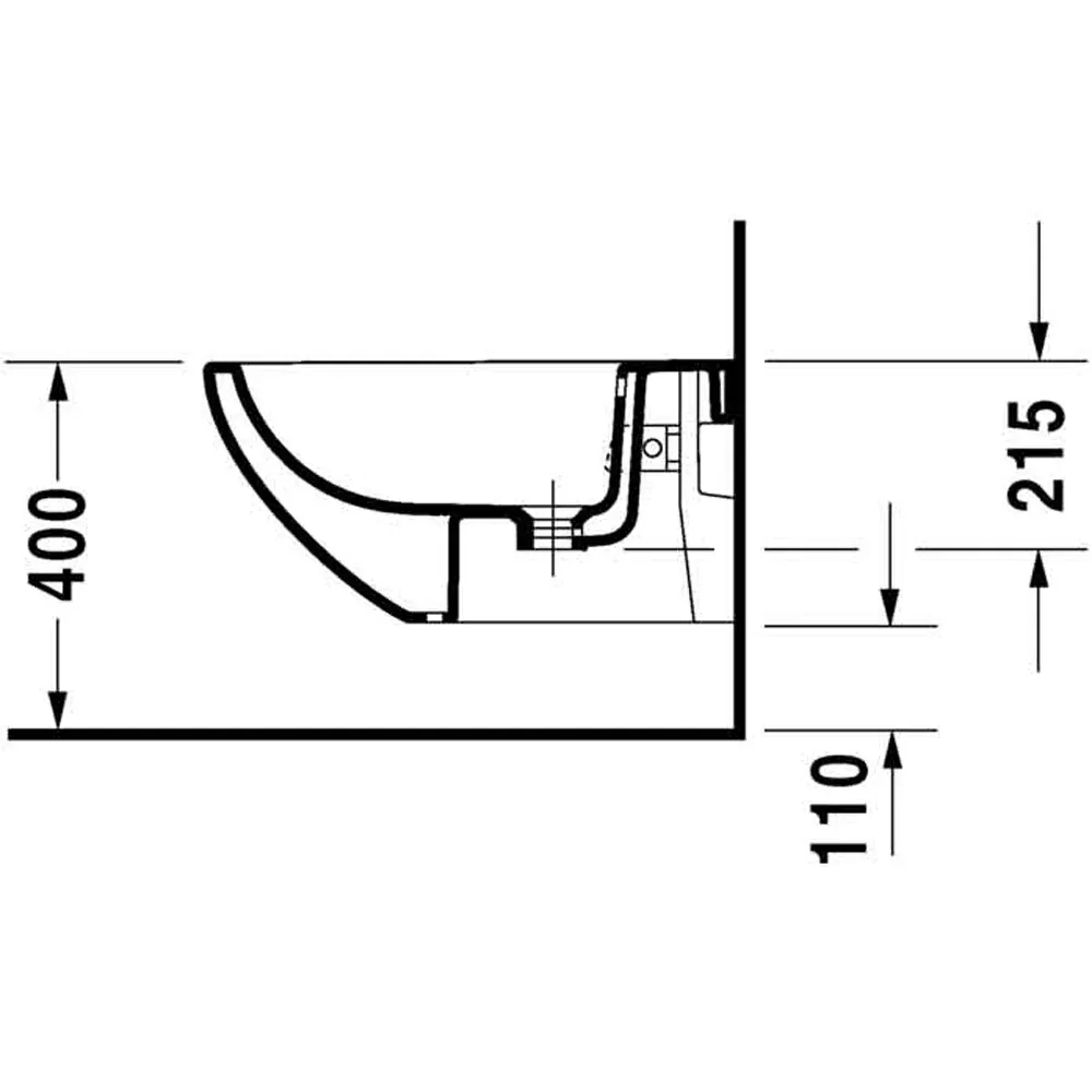 Bidet Sospeso "Architec" Monoforo