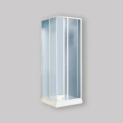 Box Doccia Angolare Smeralda - Bollicine Acrilico Rett. 68-80X108-118 Ap. 44-75