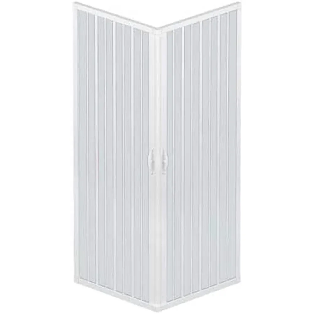 Box Doccia Soffietto Angolare Pvc 90-100 X 90-100