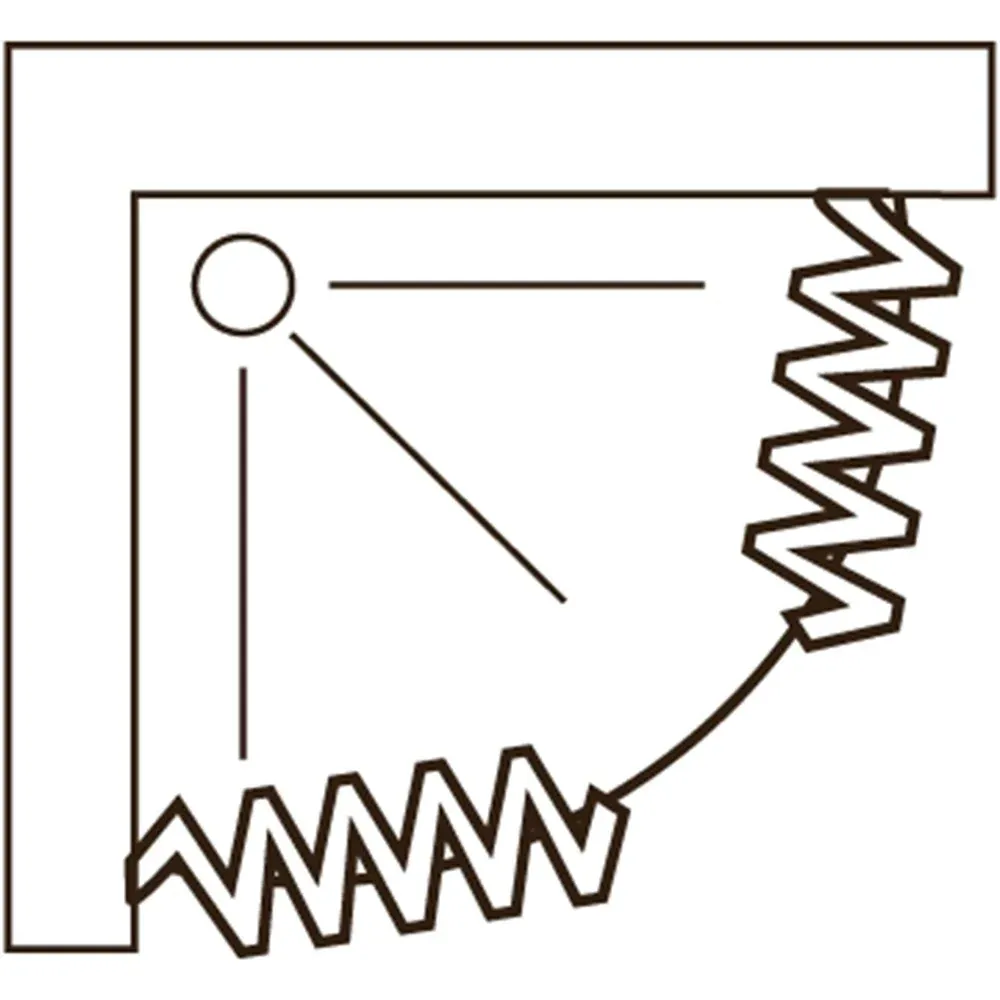 Box Doccia Soffietto Semicircolare Pvc 90 Ap. Centrale H. 185