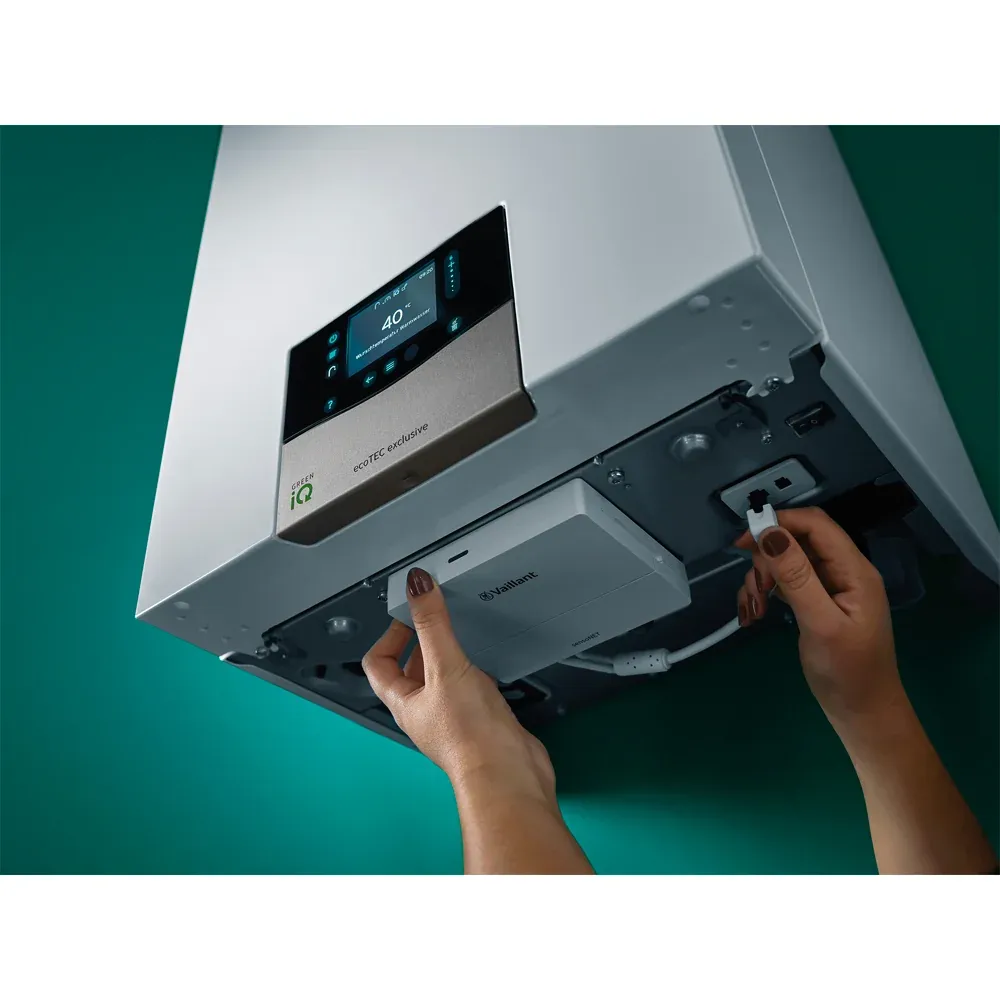 Caldaia Condensazione "Ecotec Exclusive Vmw" Con Cetralina Sensocomfort 35 Kw - Mtn