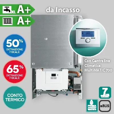 Caldaia Condensazione Da Incasso "Ecoinwall Plus Vmw" Con Centralina "Multimatic 700" 26 Kw - Mtn
