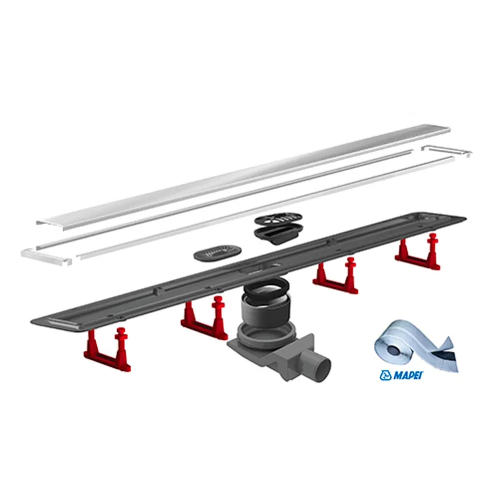 Canaletta Per Doccia Compact Line Primo Cm 75 Uscita Ø 50