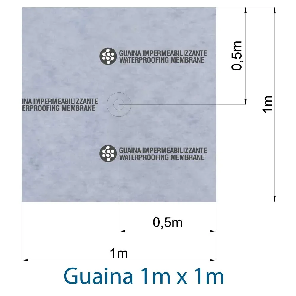 Canaletta Per Doccia Scomparsa Cm 85 - Guaina 1 M²
