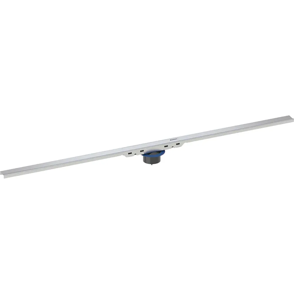 Canalina Doccia "Cleanline 50" Nero Cromato/ Spazzolato