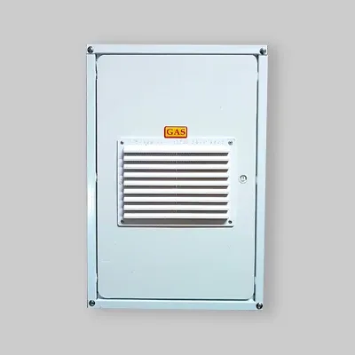 Cassetta Contatore Gas Con Sportello Vetroresina 31,5 X 46,5 X 24 Cm