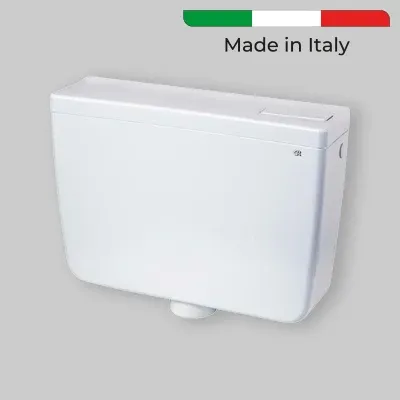 Cassetta Zaino 'Export' Pulsante Superiore Bianca