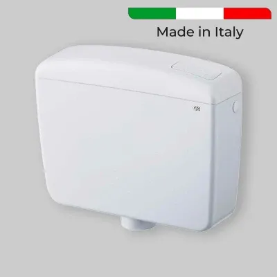 Cassetta Zaino 'Plus 1' Pulsante Superiore Bianca