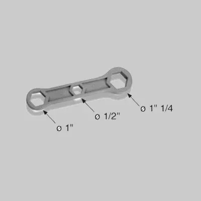 Chiave Nylon Per Tappi E Riduzioni Verniciate Per Radiatori 1/2" - 1" - 1"1/4