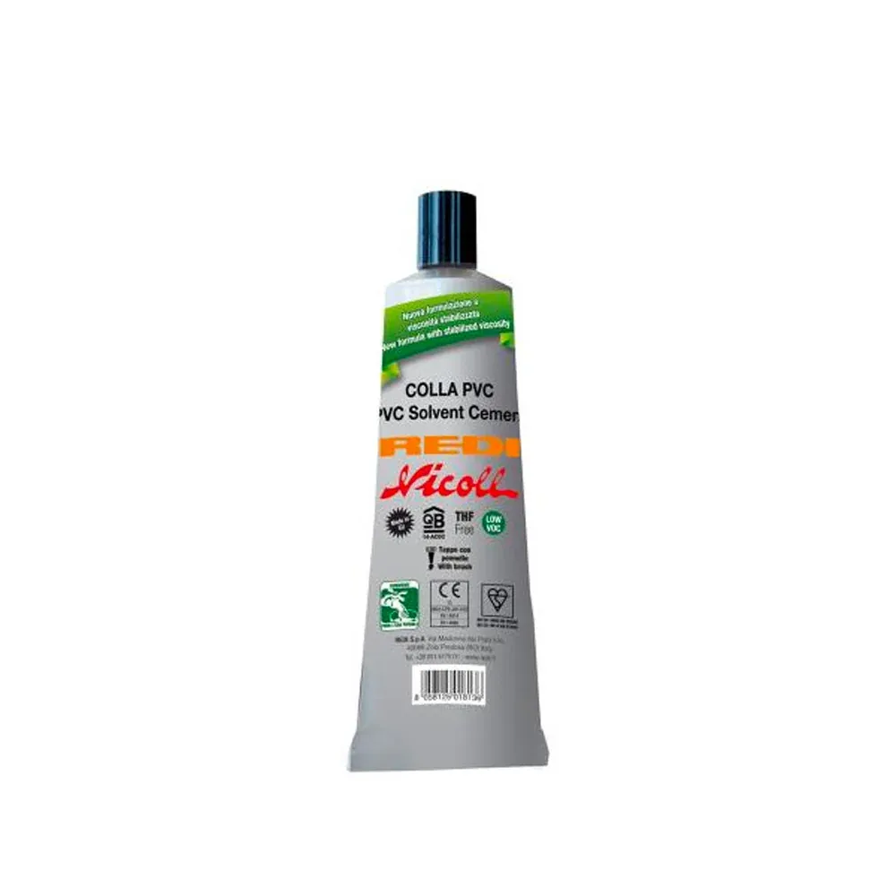 Colla Per Pvc "Nicoll" Tubetto 125 Ml