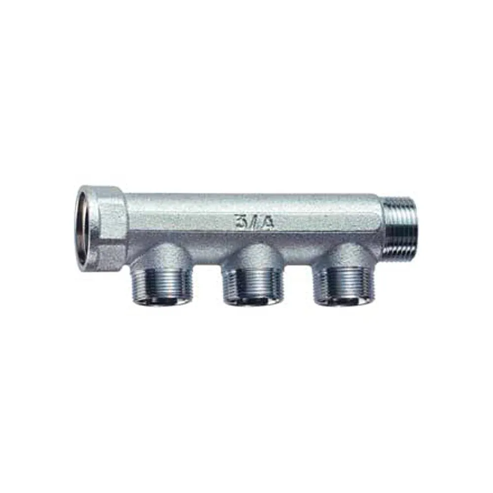 Collettore Lineare 1" Mf Cromato Interasse 36 Mm Far 3 Vie