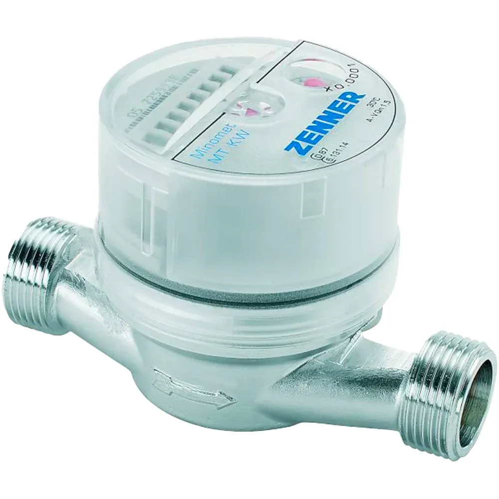 Contatore Secco Getto Unico Completo Di Codoli 3/4"