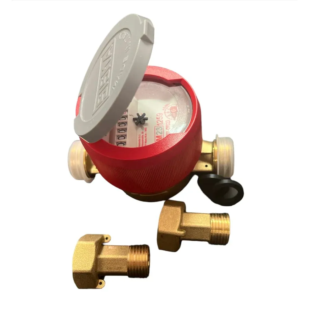 Contatore Secco 8 Rulli Per Acqua Calda Usc-8/15 1/2"