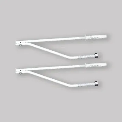 Coppia Di Fissaggi Telescopici Per Lavello Verniciato 12X460