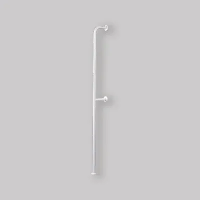 Corrimano Verticale Da Parete Pavimento Bianco 180 Cm