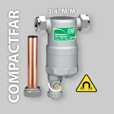 Defangatore Cromato Diritto Compatto Far Attacchi 3/4" Mm