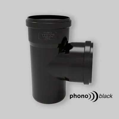 Derivazone Ridotta Phono Black 87° Mf 100X100