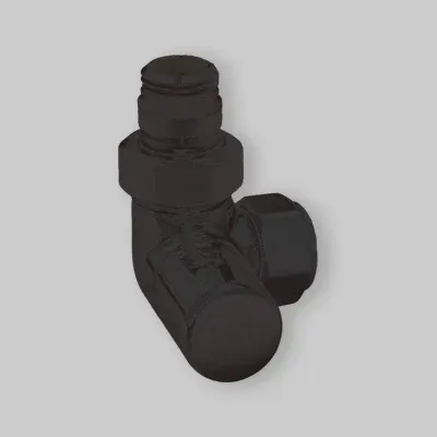 Detentore D'Arredo Ad Angolo Sx "High Style B" Antracite 1/2" X 24-19
