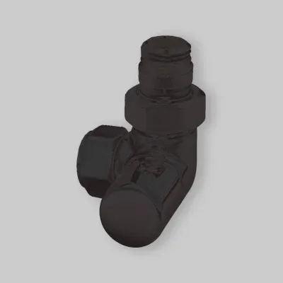 Detentore D'Arredo Ad Angolo Dx "High Style B" Antracite 1/2" X 24-19