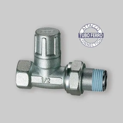 Detentore Diritto Attacco Per Tubo Ferro Far 1/2"
