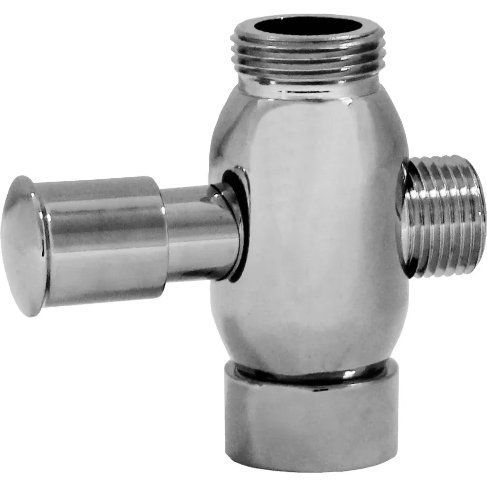 Deviatore Per Colonne Doccia Cromo "Dv 335" 3/4" M X 1/2" M X 3/4" F