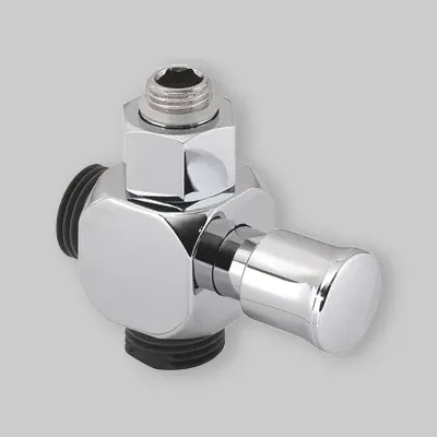 Deviatore 2 Vie Per Colonna Doccia Cross Easy 02 Cromo