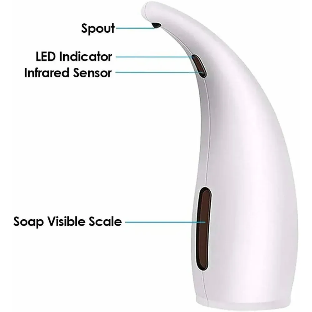 Dispenser Da Appoggio Con Sensore Abs 250 Ml