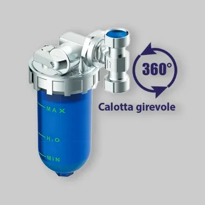Dosatore Carica Pronta 'Dosamax Blu Stop' 1/2" - 1/2"