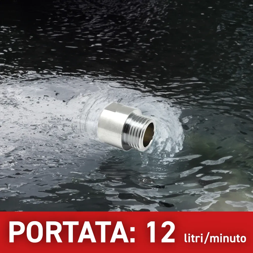 Economizzatore D'Acqua 1/2" 12 Lt/Min (Int. Rosso)