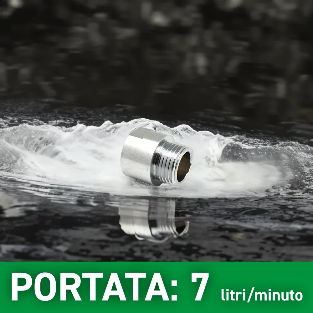 Economizzatore D'Acqua 1/2" 7 Lt/Min (Int. Verde)