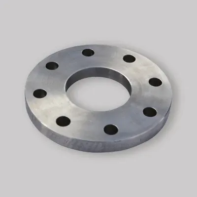 Flangia Piana Acciaio Al Carbonio Saldare Pn6 5" Dn125 8 Fori Ø18