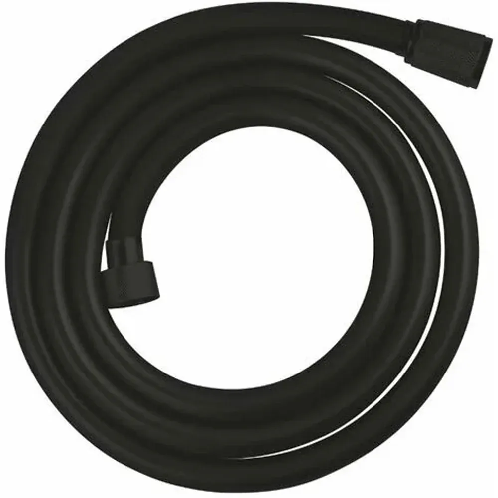 Flessibile Doccia Antitorsione Nero 1/2" Conico - Cm 175