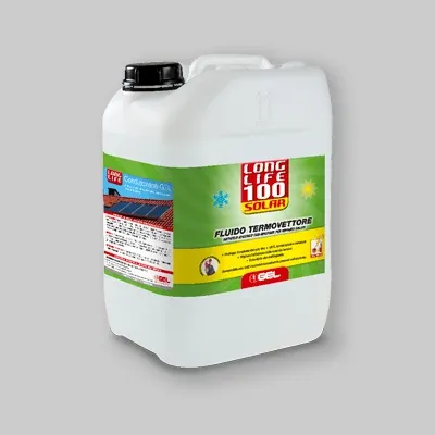 Fluido Termovettore Per Impianti Solari "Long Life 100 Solar" Tanica 10 Lt.