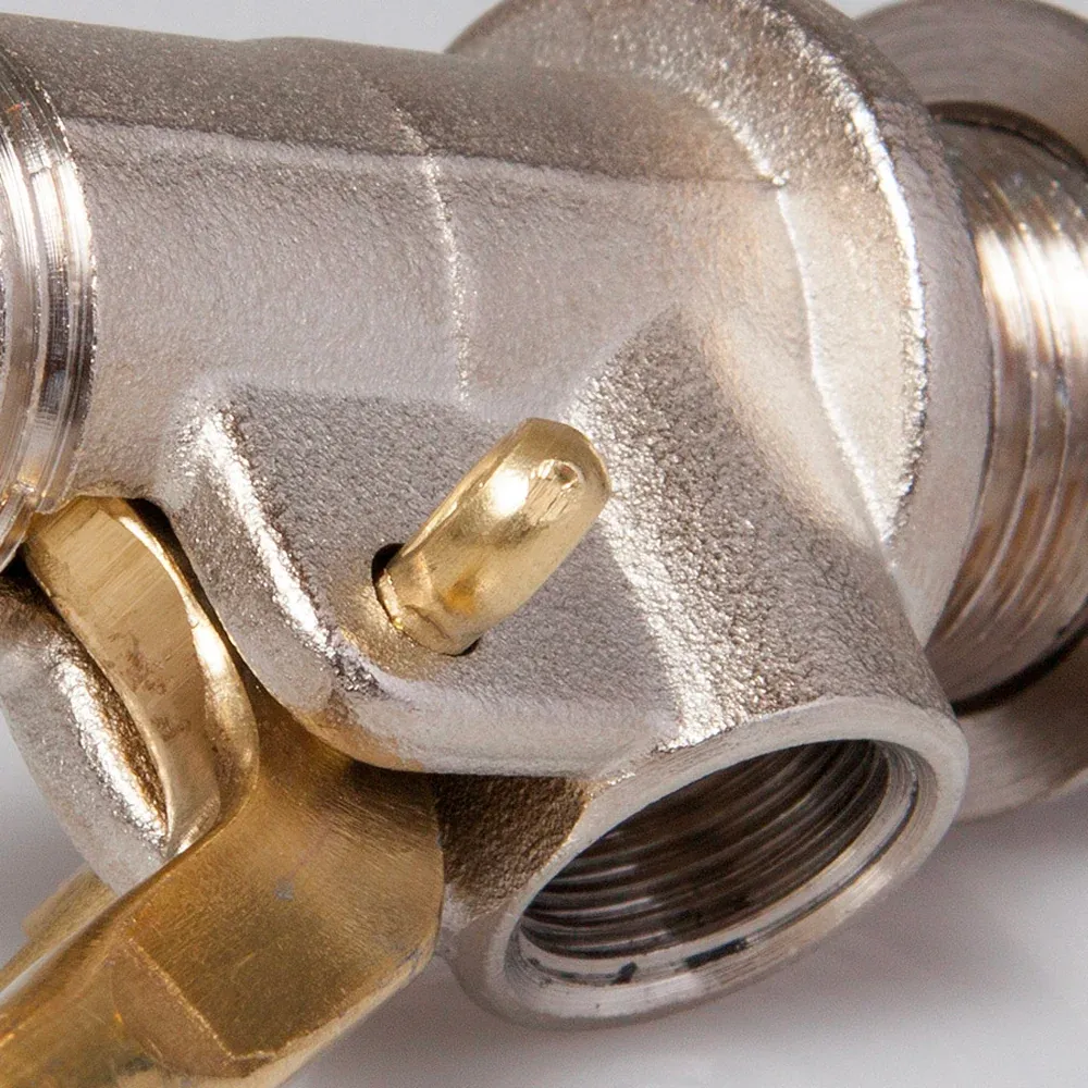 Galleggiante Ottone Nichelato Tipo Sicilia 1/2"