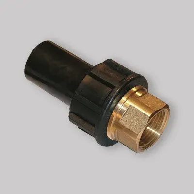 Giunto Di Transizione Ottone Pe Filettato Femmina Unidelta 63 X 2"