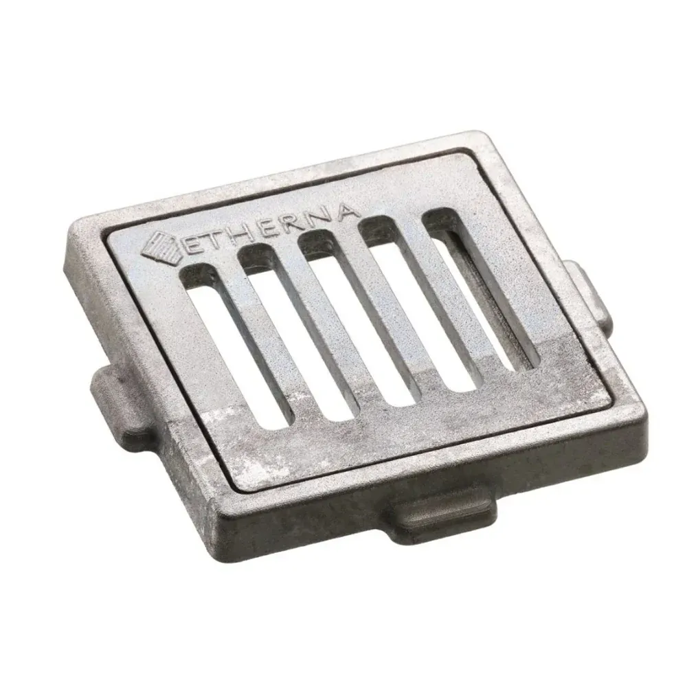 Griglia Alluminio Con Telaio Per Bocchettoni 12X10 Cm