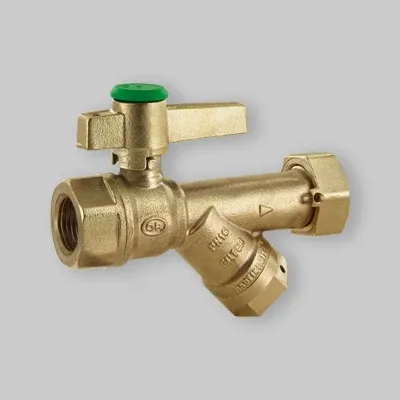 Gruppo Entrata Contatore Completo Di Filtro Pn16 1/2" X 3/4" Girevole
