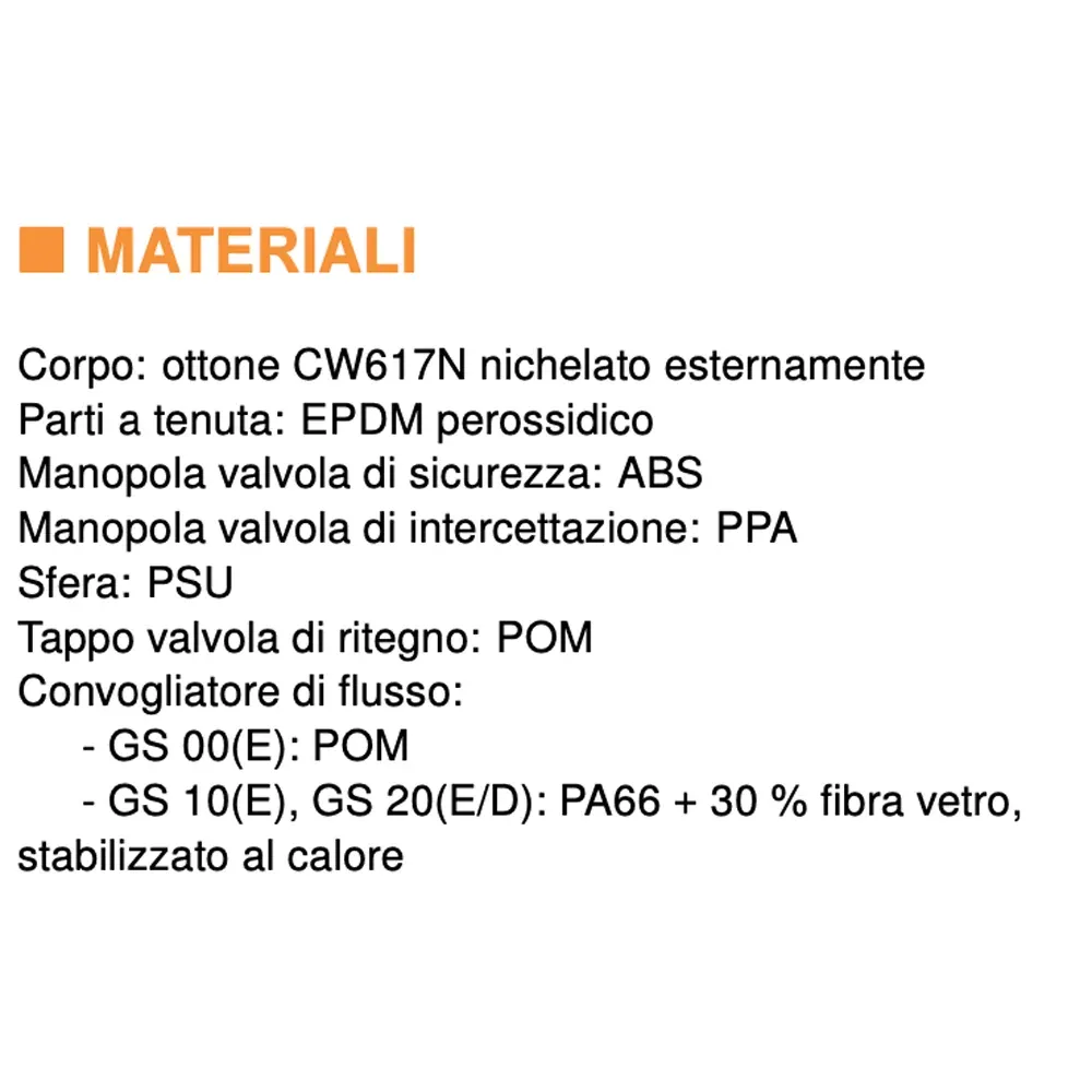 Gruppo Di Sicurezza Con Scarico Diritto 3/4" Ottone