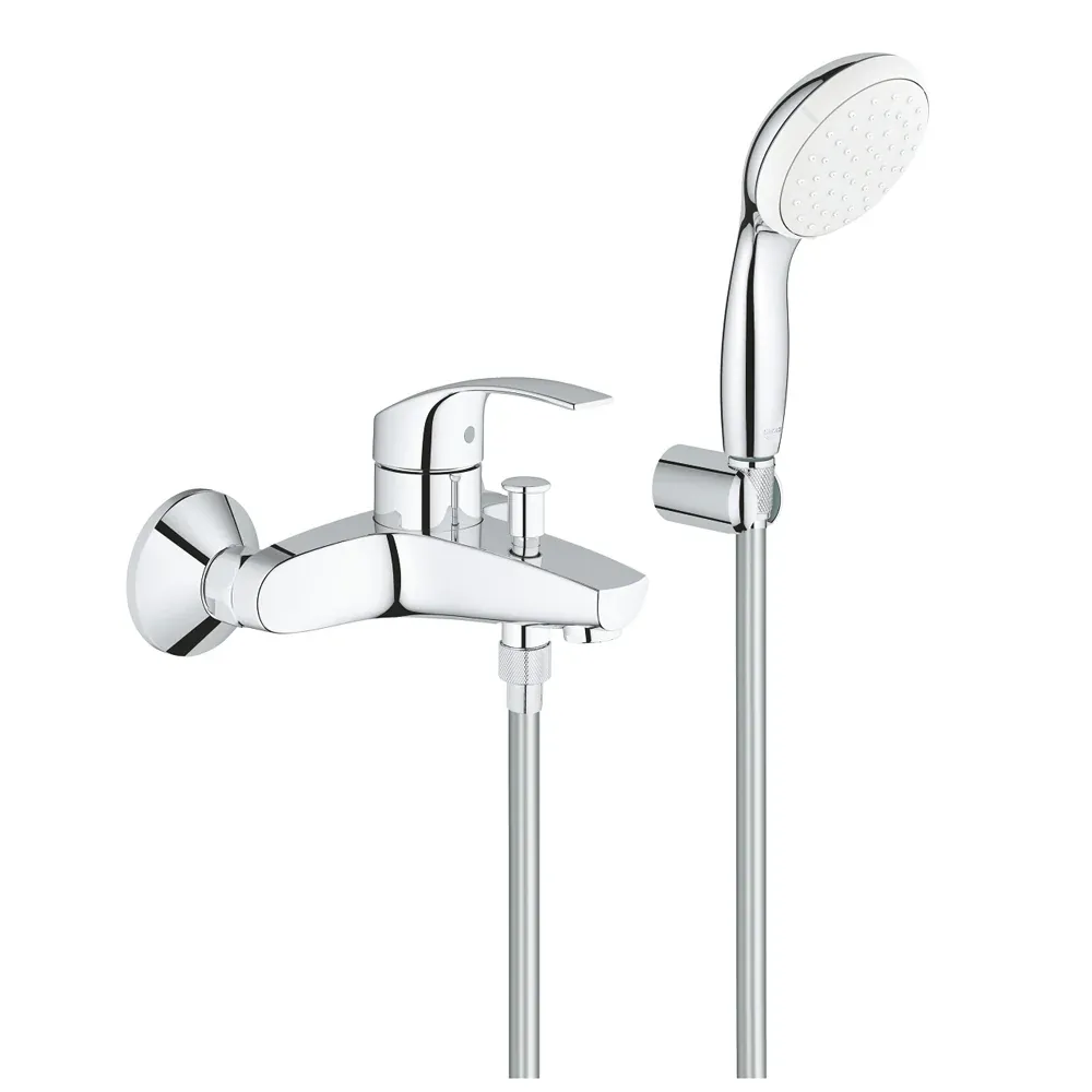 Gruppo Vasca Eurosmart New Con Accessori Cromo