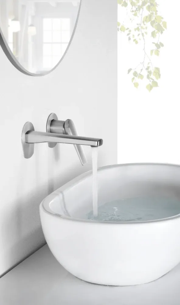 Imex – Delos rubinetto monocomando da lavabo incassato (acciaio S.316)