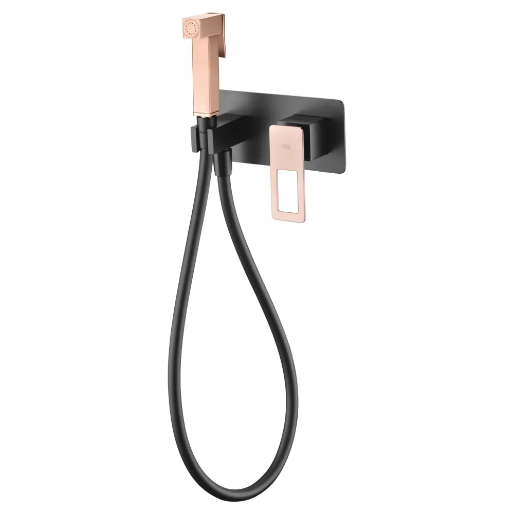 Imex - Monomanando costruito - bidé oro rosa nero