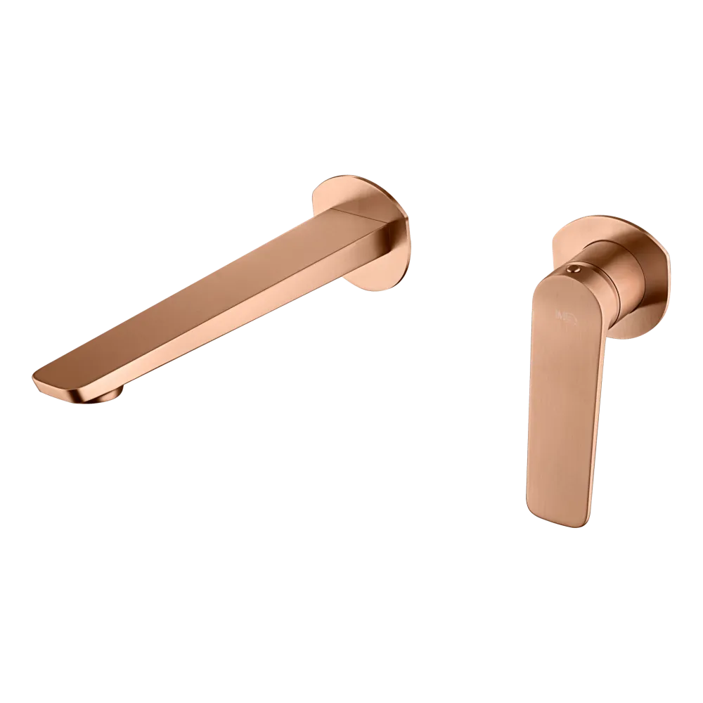 Imex – Nápoles rubinetto monocomando da lavabo incassato oro rosa spazzolato