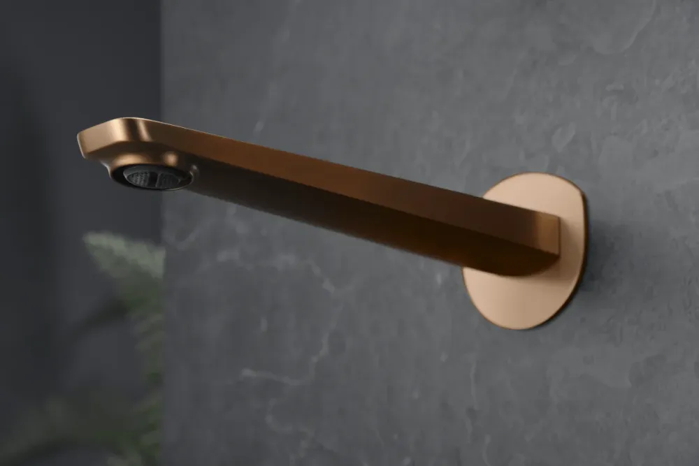 Imex – Nápoles rubinetto monocomando da lavabo incassato oro rosa spazzolato